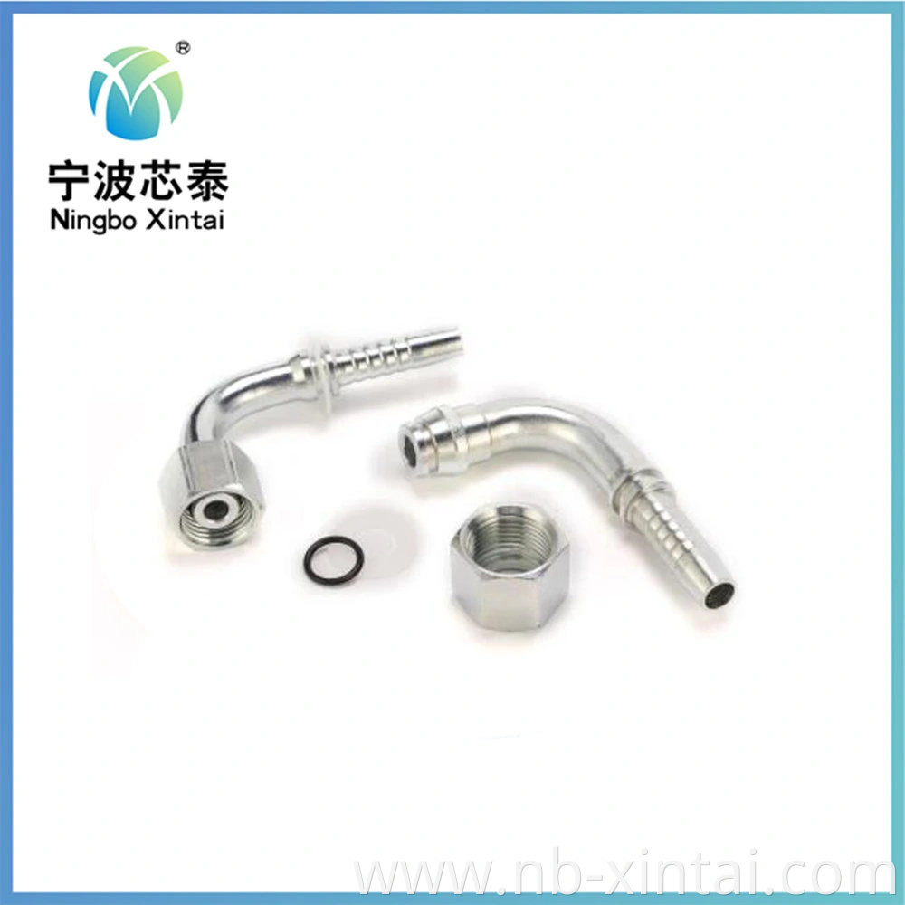 20491t 90deg Elbow Metric Female 24deg Cone O-Ring Hydraulic Fitting